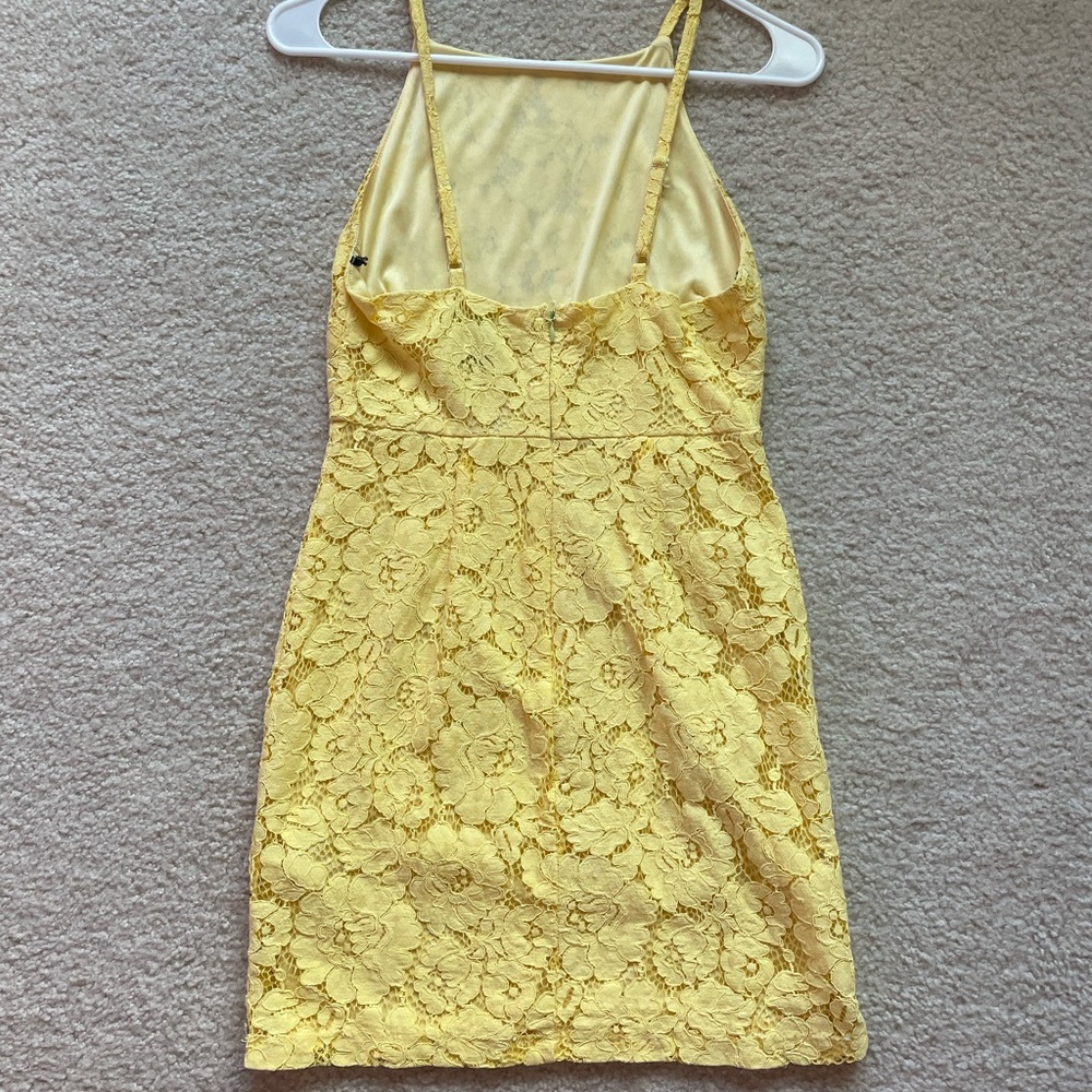 Yellow Lace Dress